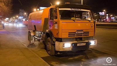 Мэр Челябинска Наталья Котова запретила использовать щетки при уборке дорог