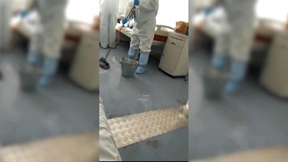 Причина потопа в больнице