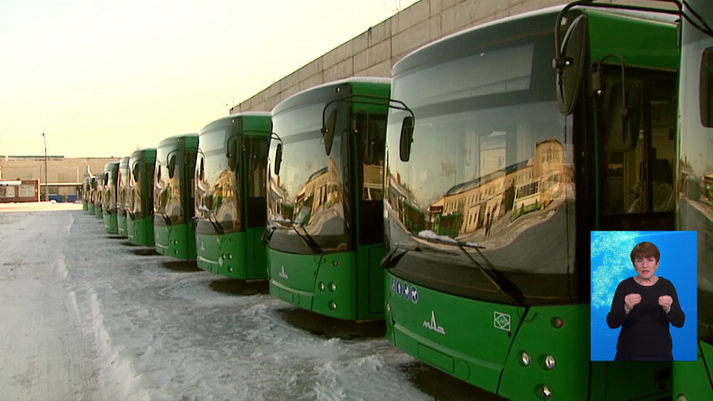 В Челябинск приехала партия эко-автобусов