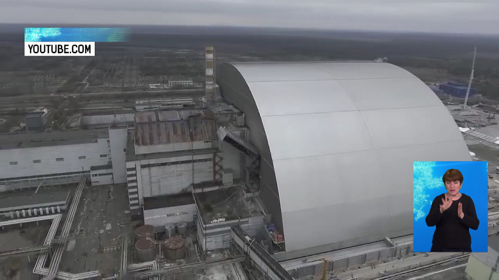 34 года со дня установки саркофага в Чернобыле