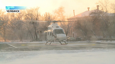 Вертолётная площадка появилась у горбольницы № 6