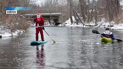 На Южном Урале замечены Деды Морозы-экстремалы