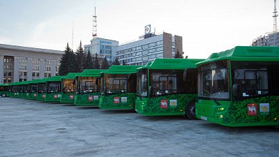 На улицы Челябинска выведут 36 новых автобусов на газомоторном топливе