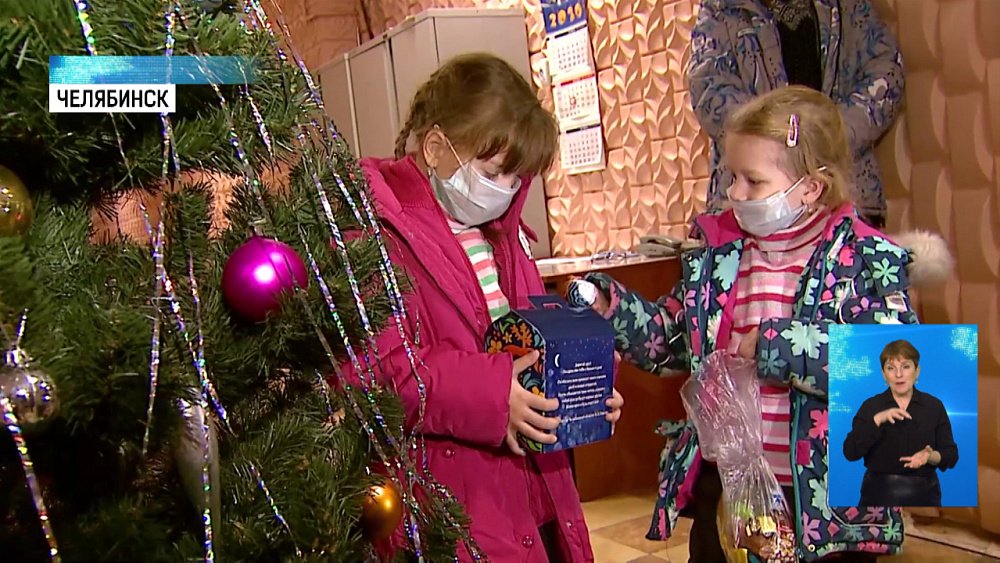 Сладкие подарки получат 165 тысяч детей