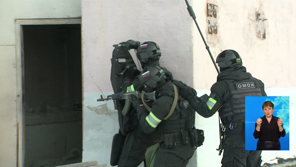Бойцы ОМОН уничтожили террористов