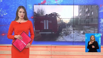 В Копейске мужчина чуть не задохнулся во время пожара