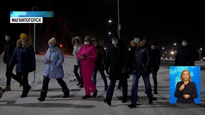 Губернатор осмотрел новые точки отдыха