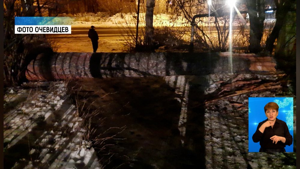 Сосна упала на участок в детском саду