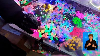 Гирлянды могут спровоцировать пожар