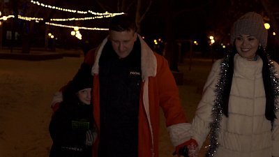 Полицейский-Дед Мороз: видеосказка от сотрудников МВД