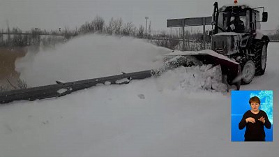 За сутки в регионе выпало 25 см снега