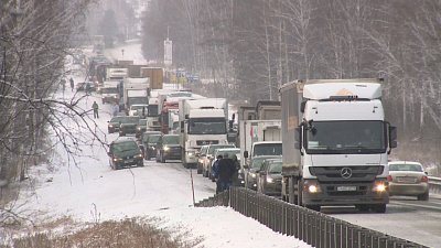 Статистику ДТП на дорогах Миасса усугубил снегопад