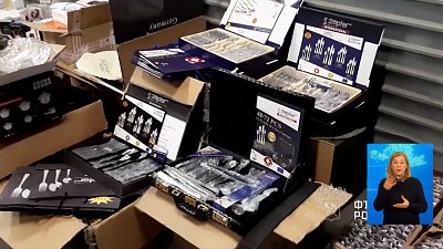 Таможенники задержали контрафактный товар