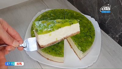 Вкусные истории — Рецепт чизкейка с киви