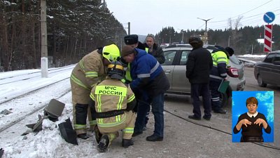 На въезде в Челябинск рейсовый автобус столкнулся с фурой