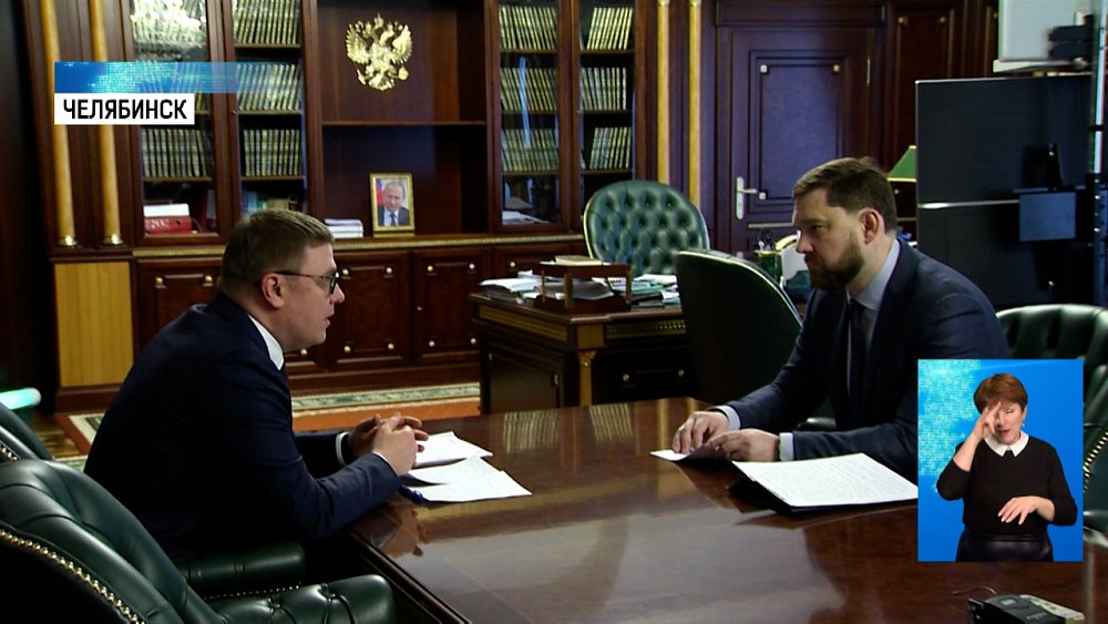 Алексей Текслер встретился с Игорем Бариновым