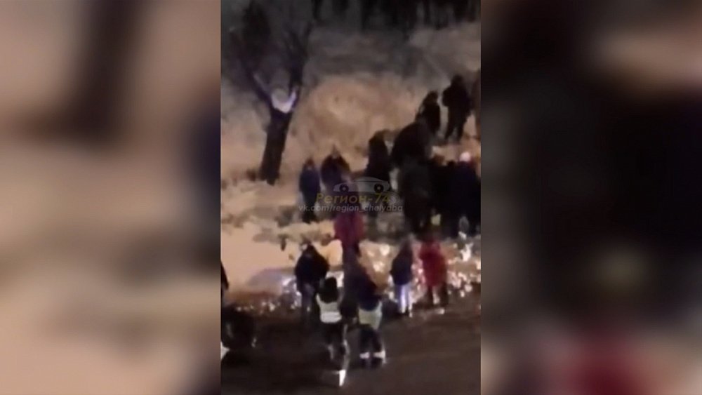 Женщину с ребёнком сбила маршрутка