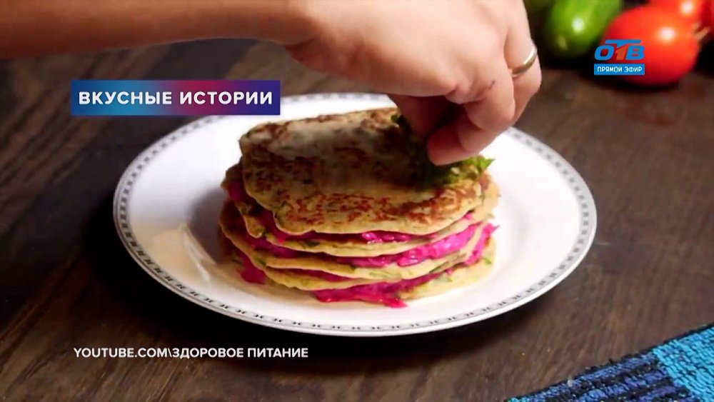 Вкусные истории — Торт со свекольной начинкой