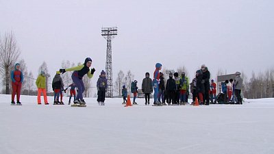 Миасские конькобежцы готовятся к областным соревнованиям