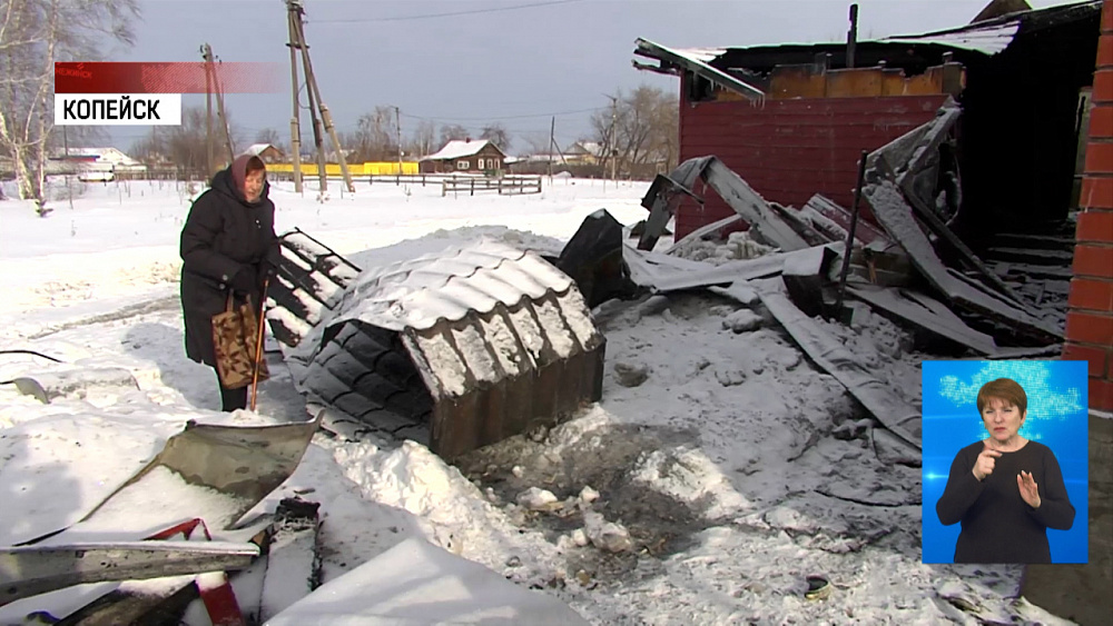Здание прихода сгорело в Вахрушево
