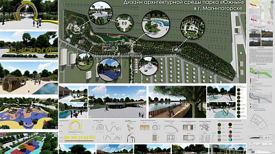 В Магнитогорске за 54 млн рублей благоустроят парк в южной части города