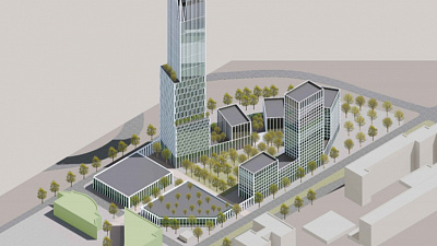 «Магнитострой» планирует построить жилой комплекс возле развязки на Российской