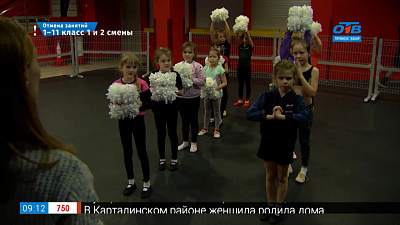 Спорт с пелёнок — чирлидинг