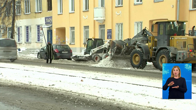 Снег с дорог и обочин уберут к концу недели