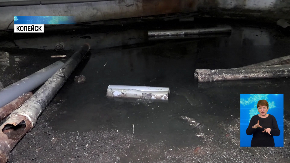 Посёлок Октябрьский топит канализацией