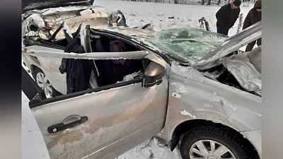 Женщина погибла, влетев в дерево