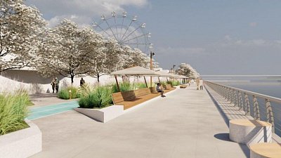 На озеленение набережной возле «Мегаполиса» в Челябинске потратят 4,5 млн рублей