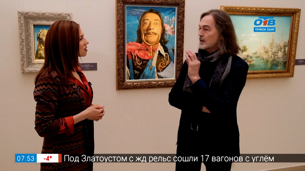 Гость на связи — «О чем молчат картины» Никаса Сафронова