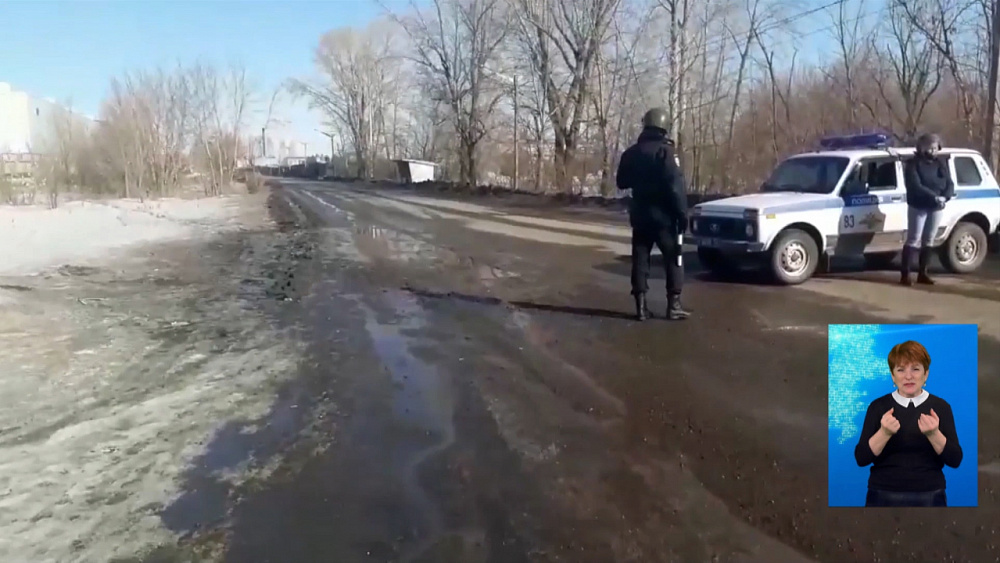 Дорогу между Челябинском и Копейском оцепили