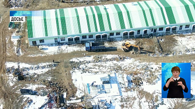 В инфекционном госпитале — 3 новых корпуса