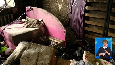 Двое детей пострадали при пожаре в Кыштыме