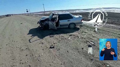 Лобовое ДТП в Уйском районе