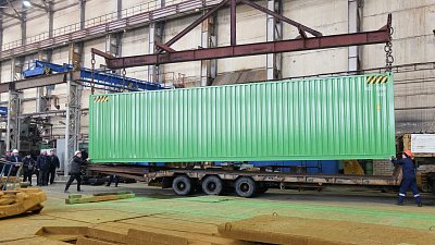 ЧТЗ начал производить морские контейнеры