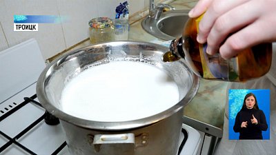 В женском монастыре варят мыло