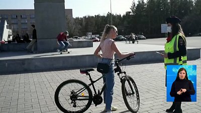 Автоинспекторы предупреждают велосипедистов